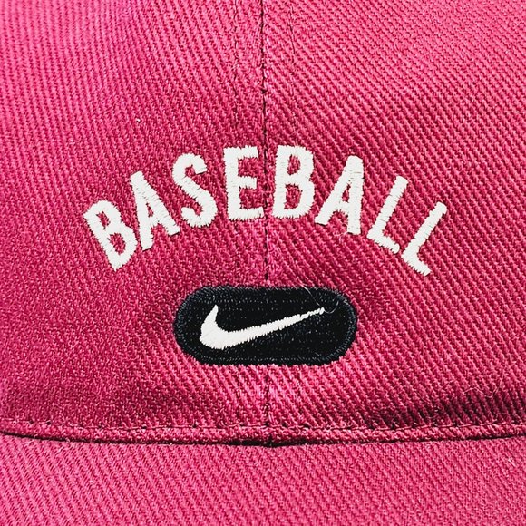 Vintage RARE Nike Baseball Cap Style F0CCH Dad Cap Baseball Player OSFA - Picture 2 of 8